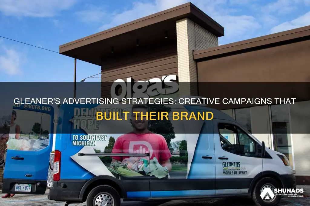 how did gleaner advertise their company