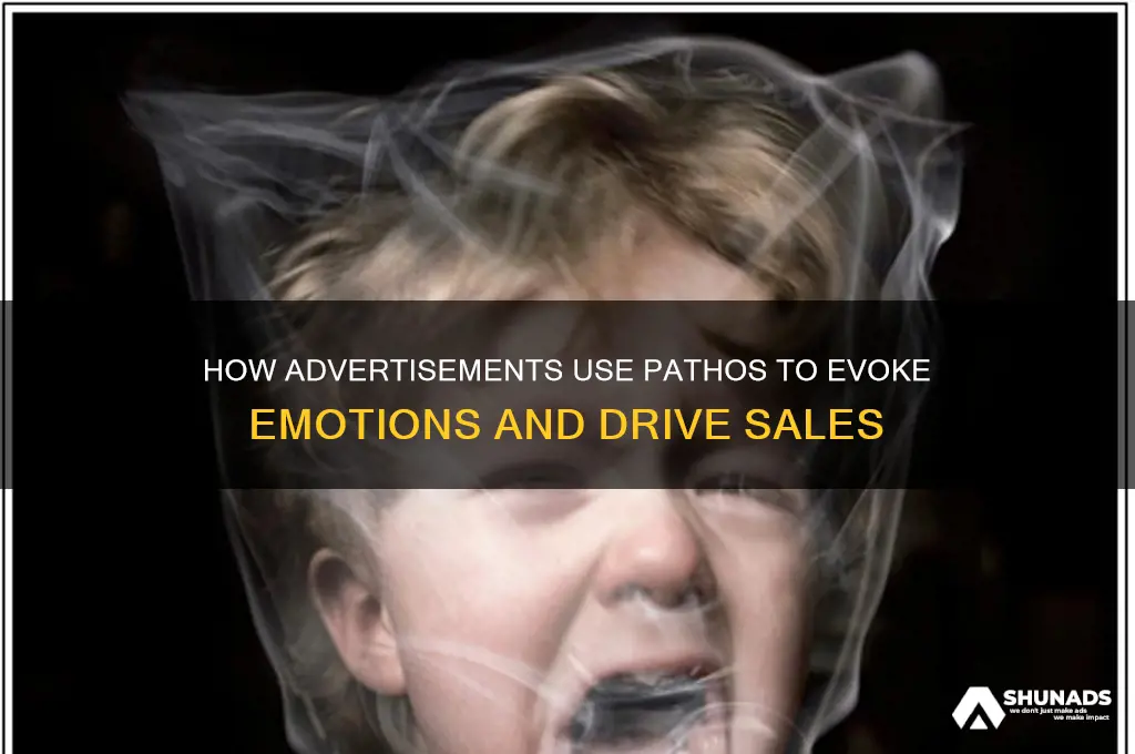 how do advertisements use pathos