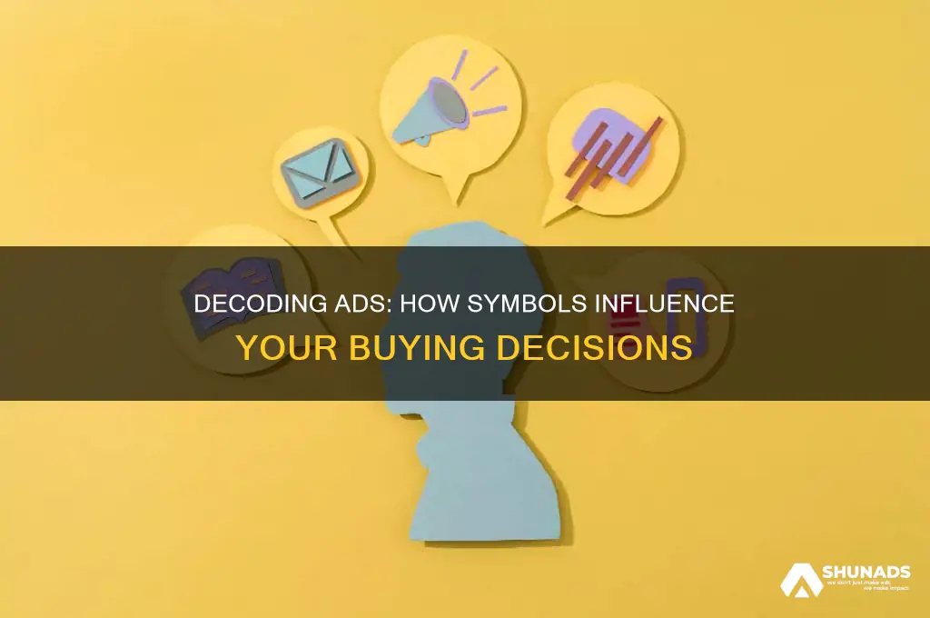 how do advertisers get you to buy things symbols