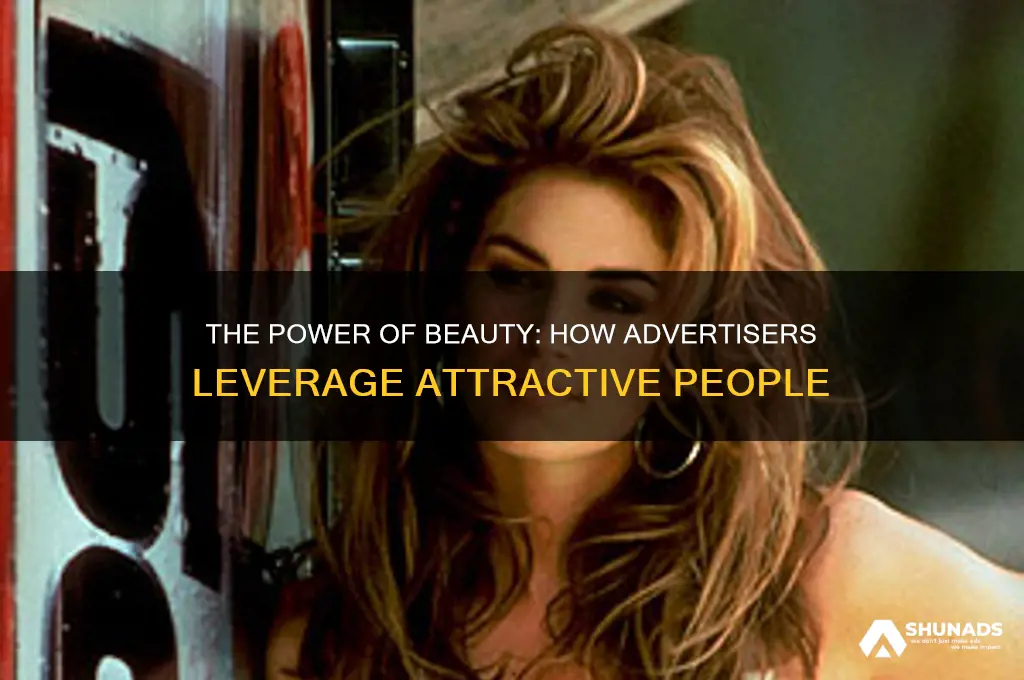 how do advertisers use attractive people