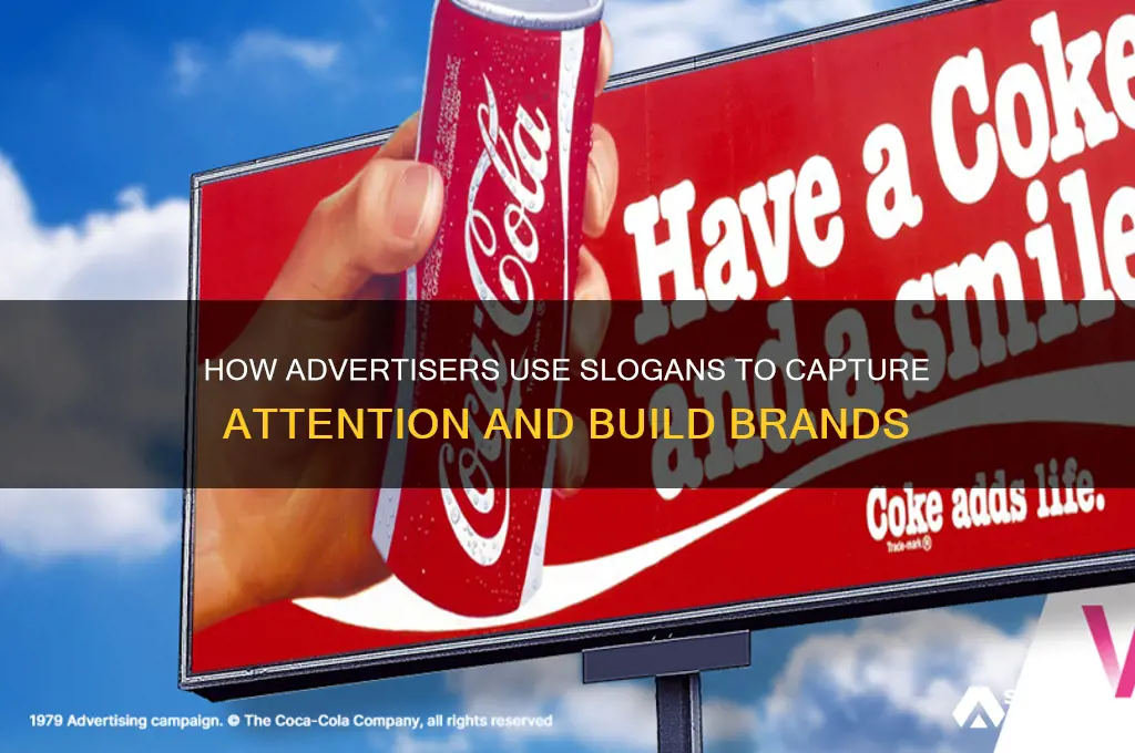 how do advertisers use slogan