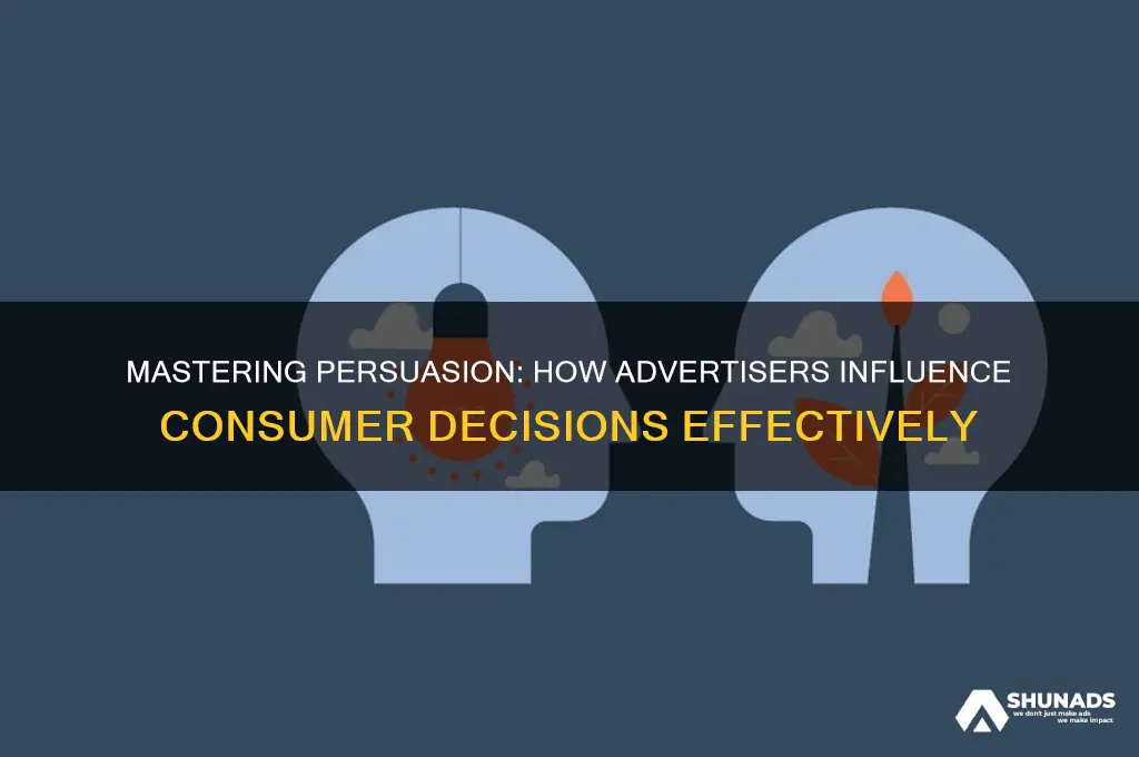 how do advertisers use the principles of persuasion