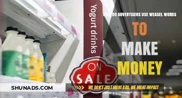 Weasel Words in Ads: How Marketers Profit from Vague Promises