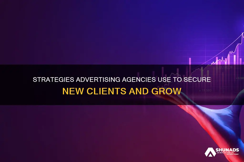 how do advertising agencies get new business