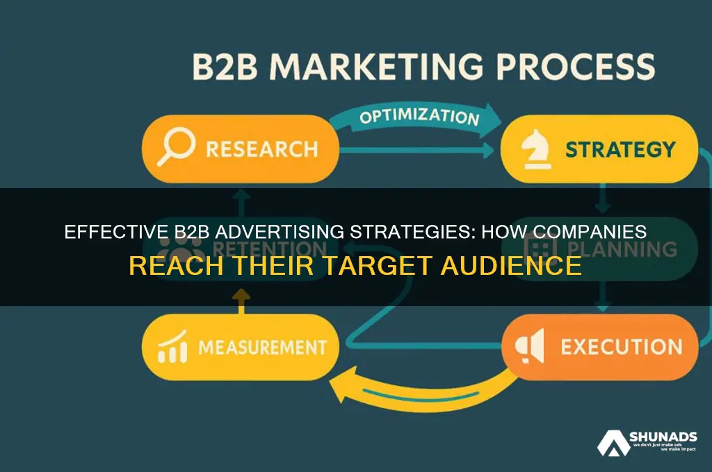 how do b2b companies advertise