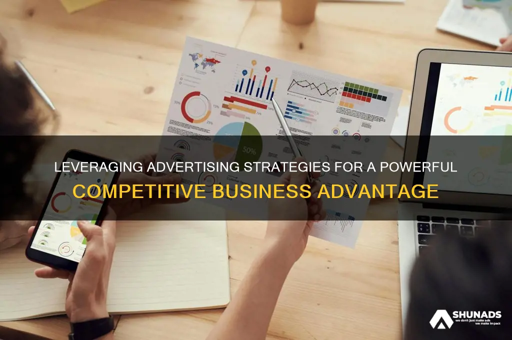 how do businesses use advertising to create a competitive edge