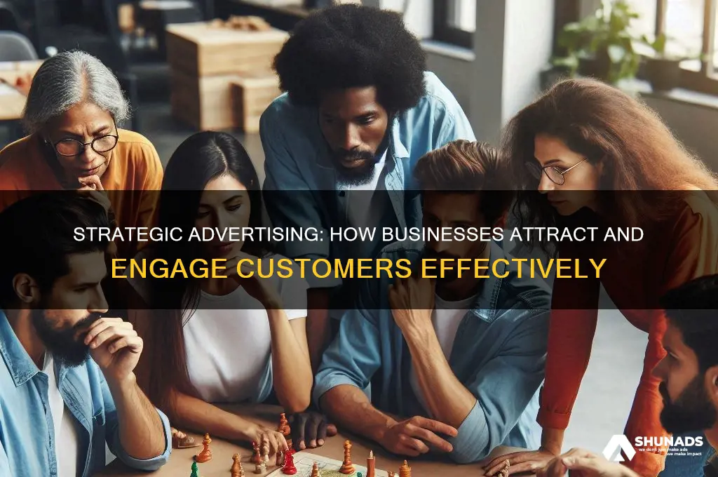 how do businesses use advertising to lure customers