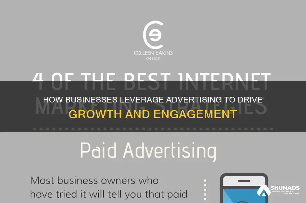 how do businesses use advertising