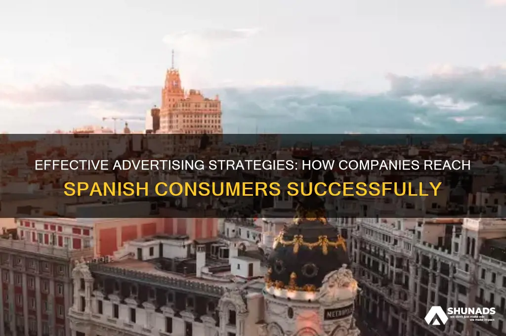 how do companies advertise in spain