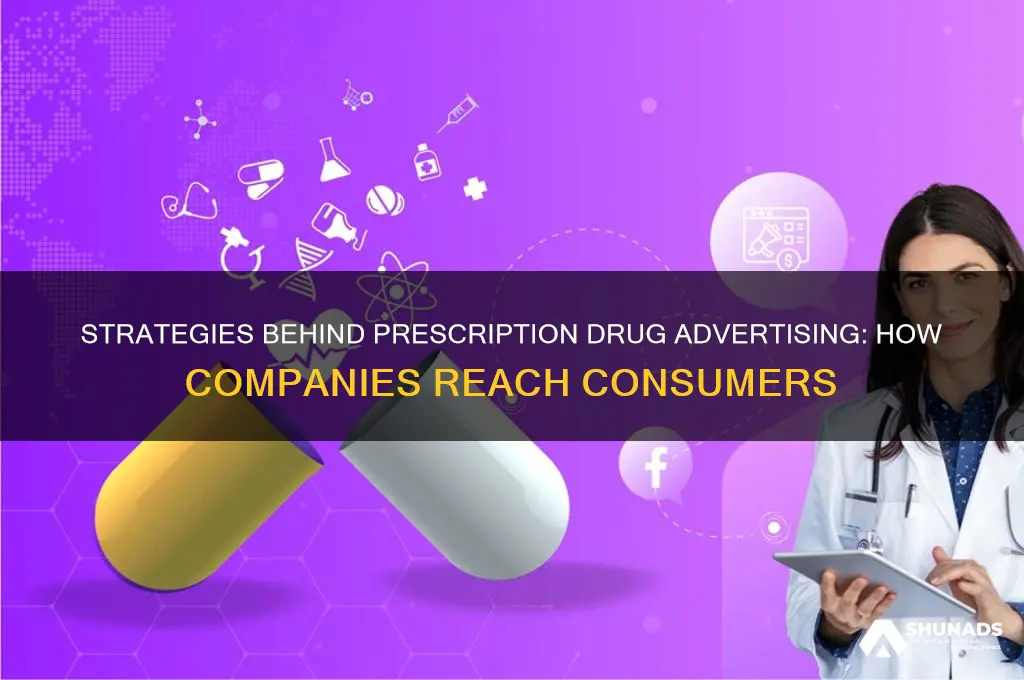 how do companies advertise presciption drugs