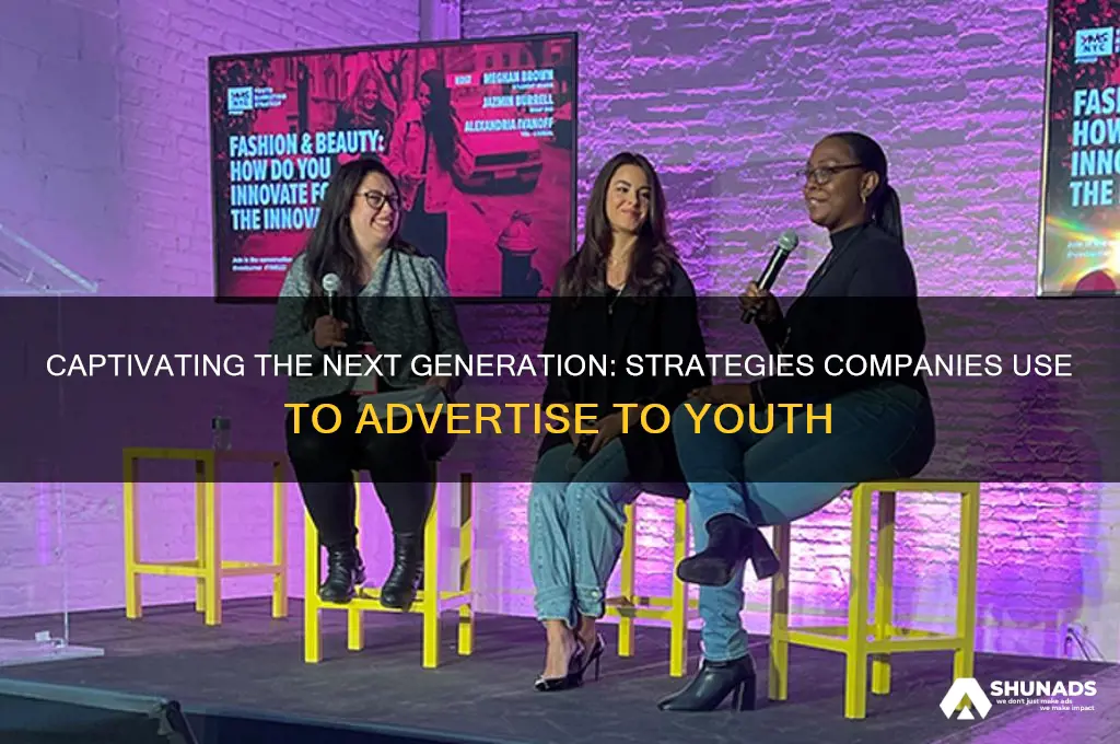 how do companies advertise to youth