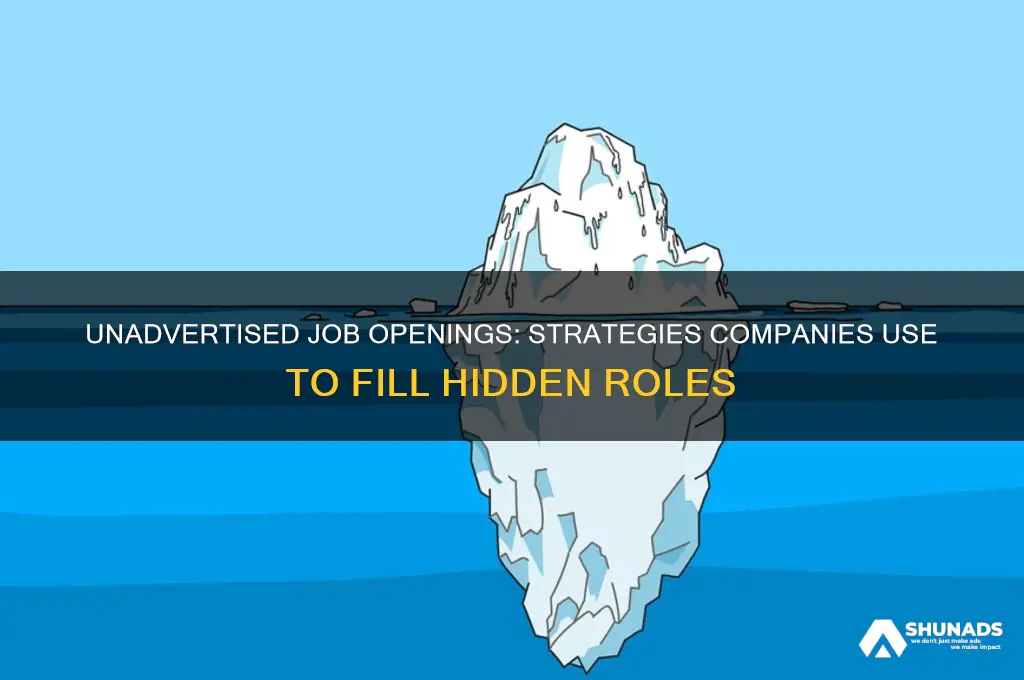 how do companies fill positions that aren