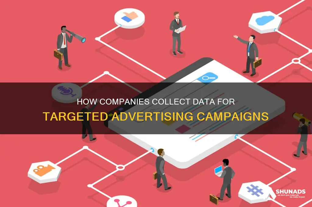 how do compnaies get data for target advertising