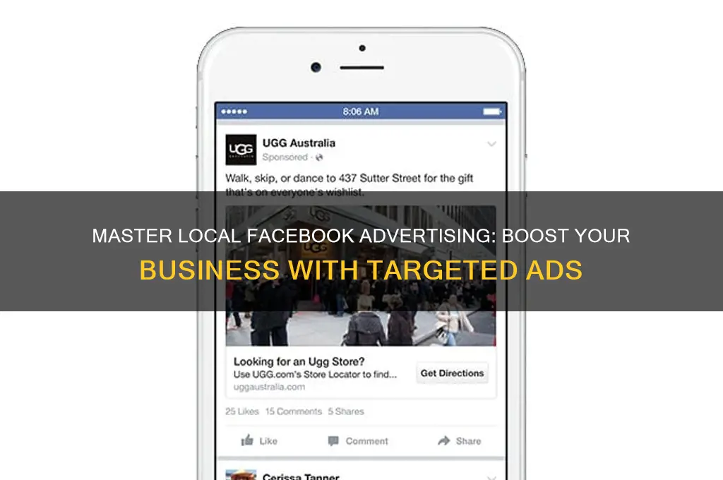 how do i advertise locally on facebook