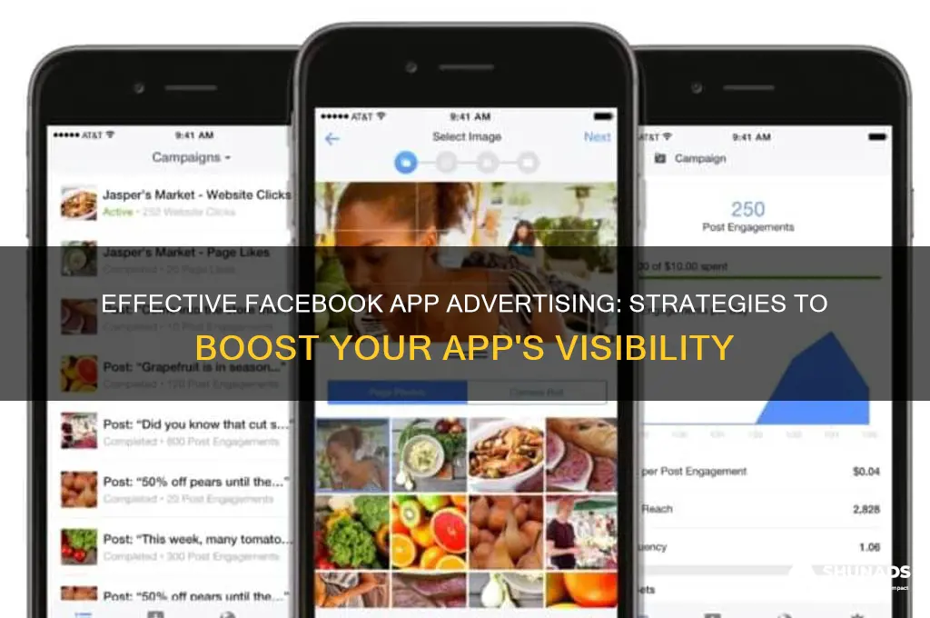 how do i advertise my app on facebook