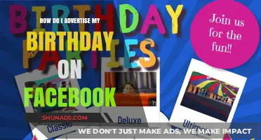 Creative Ways to Share and Advertise Your Birthday on Facebook