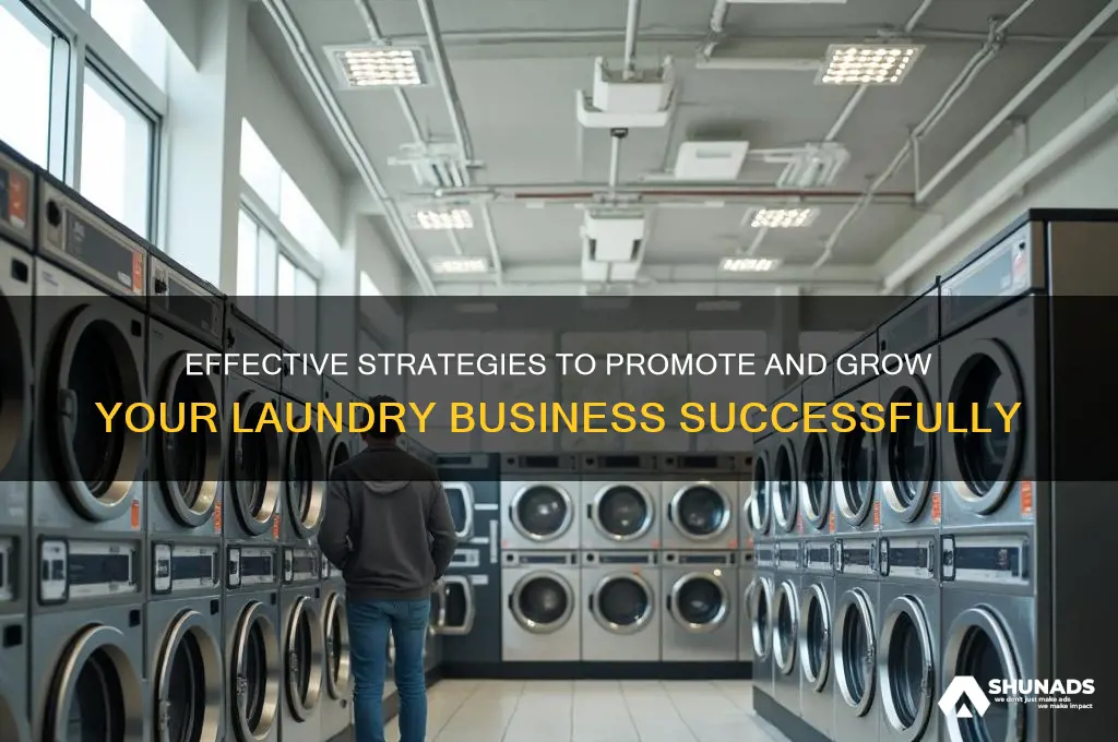 how do i advertise my laundry business