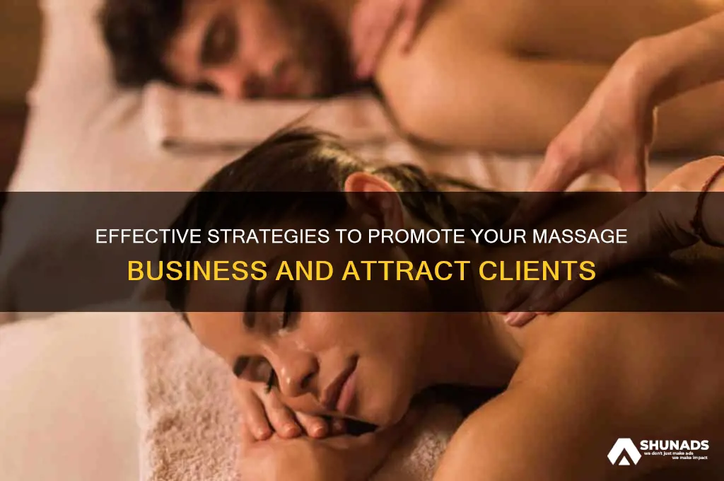 how do i advertise my massage business