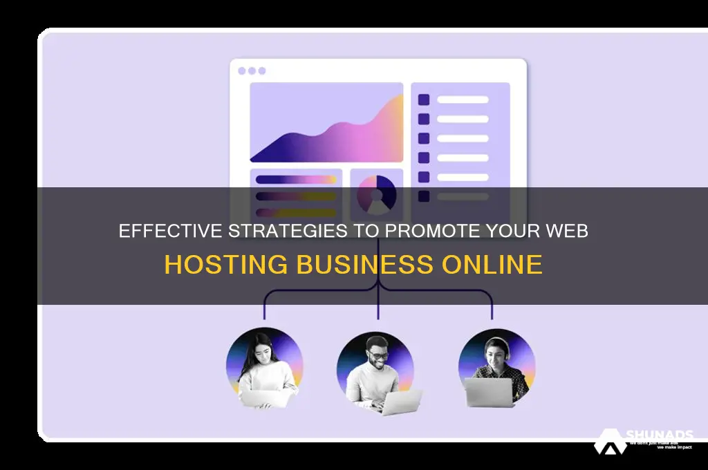 how do i advertise my webhosting business