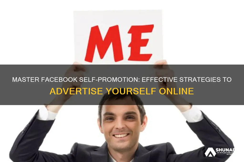 how do i advertise myself on facebook