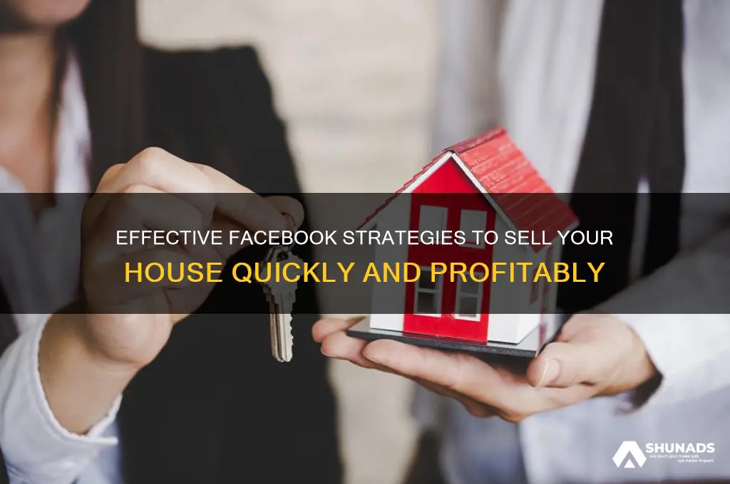 how do i advertise selling a house on facebook