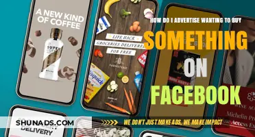Effective Facebook Strategies to Advertise Your Intent to Purchase Items