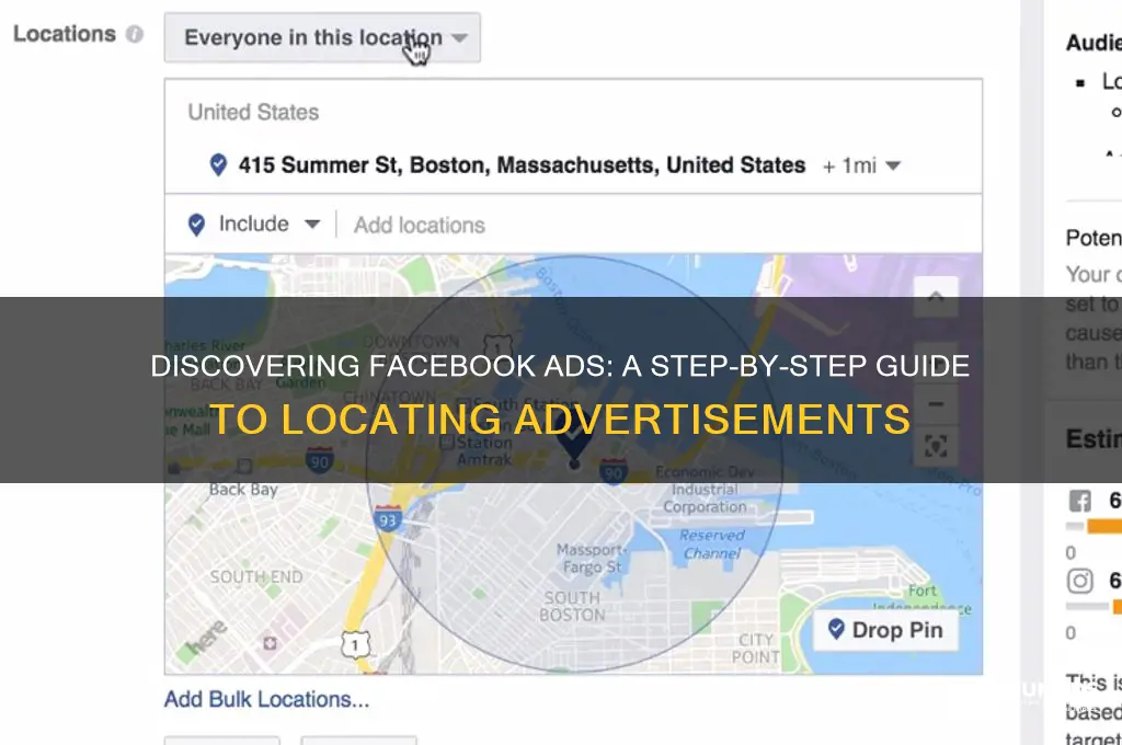 how do i find a facebook advertisement