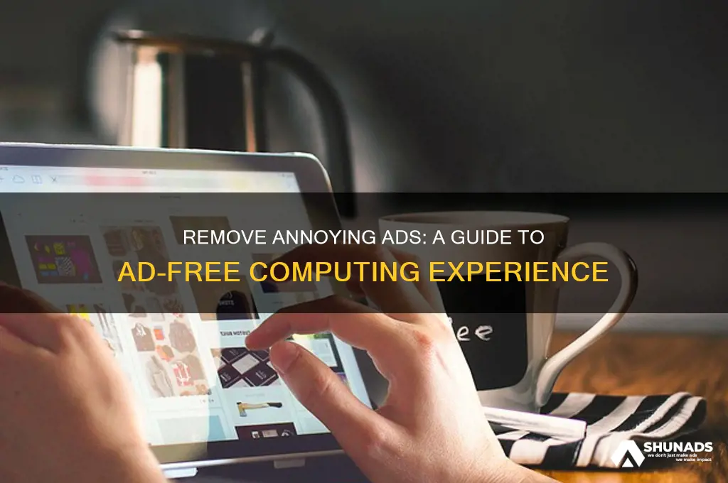 how do i get advertising off my computer