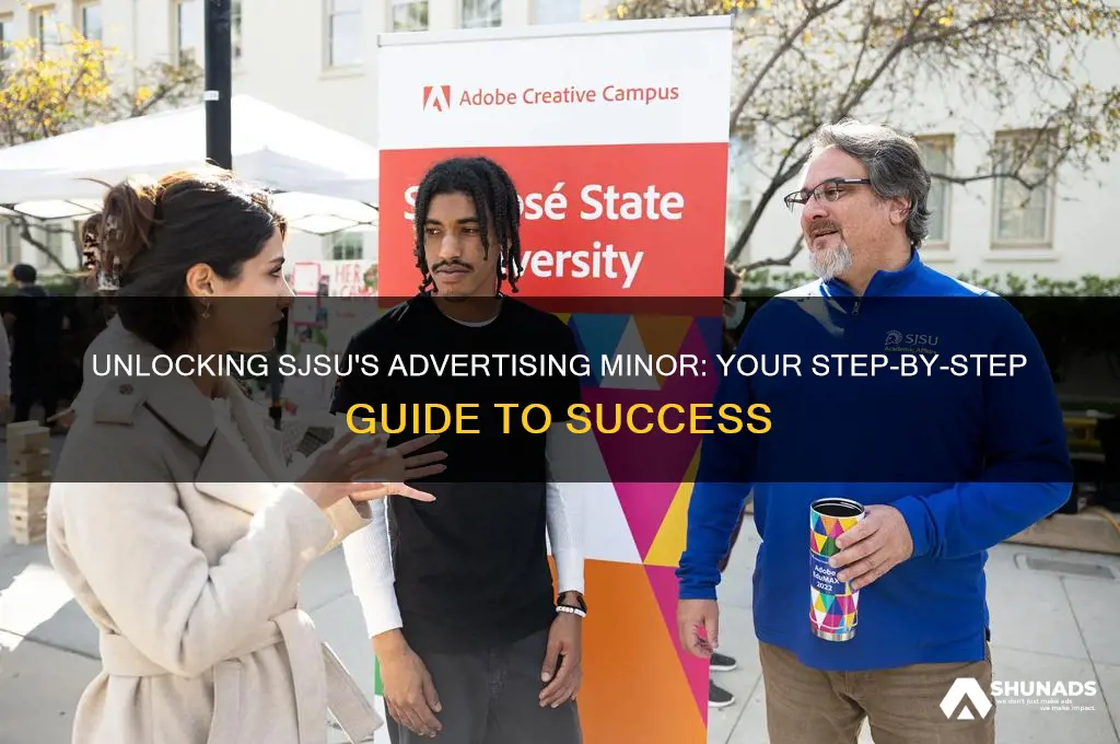 how do i get an advertising minor at sjsu