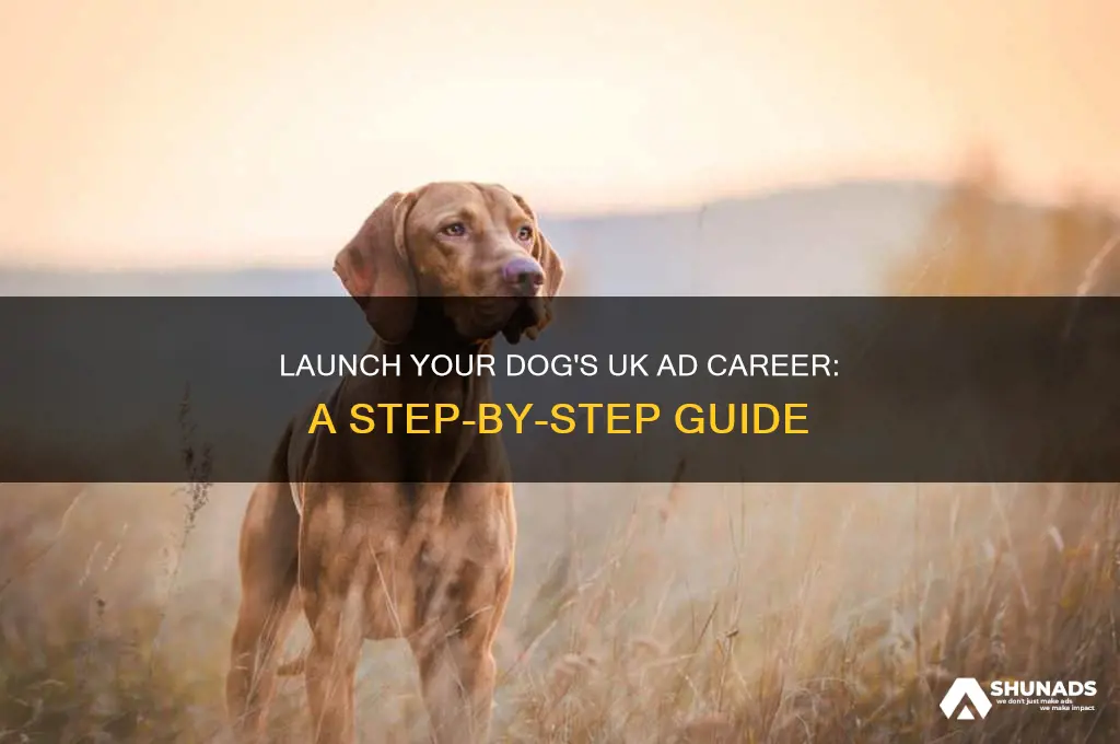 how do i get my dog into advertising uk