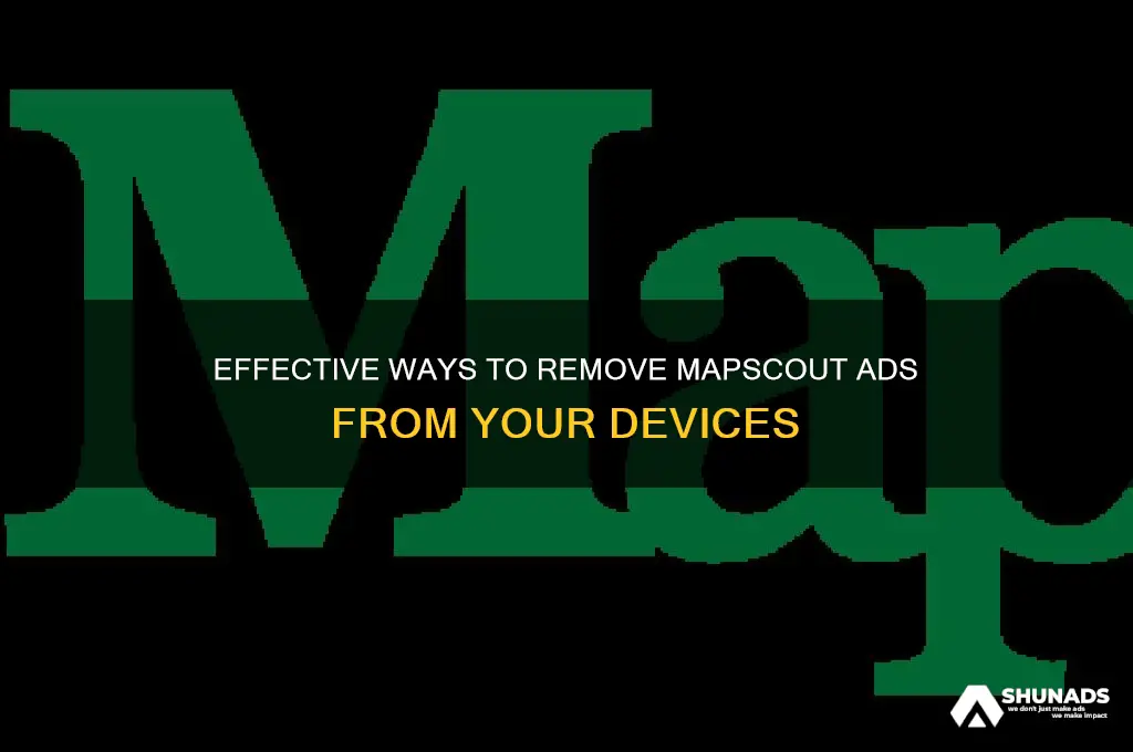 how do i get rid of mapscout advertising