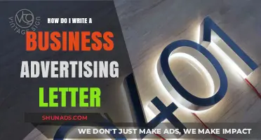 Crafting Effective Business Advertising Letters: Tips and Best Practices