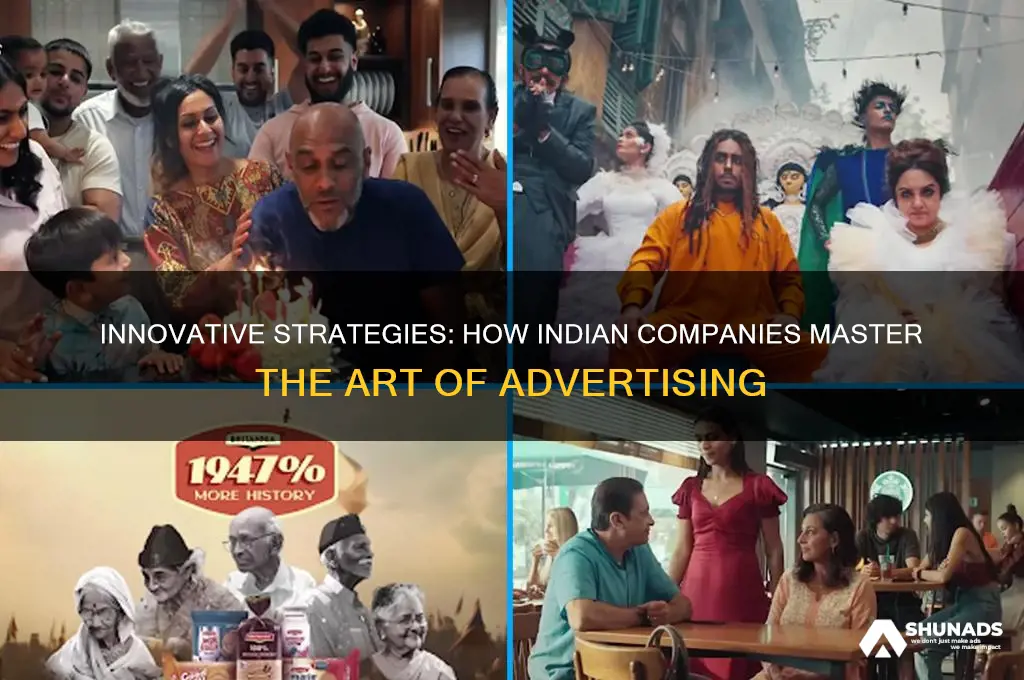 how do indian companies advertise