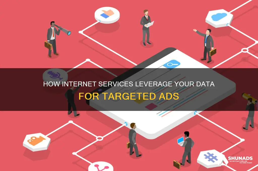 how do internet services use our information for advertisements