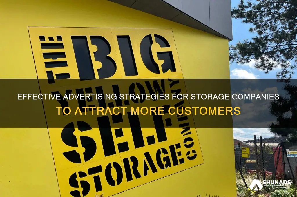 how do storage companies advertise