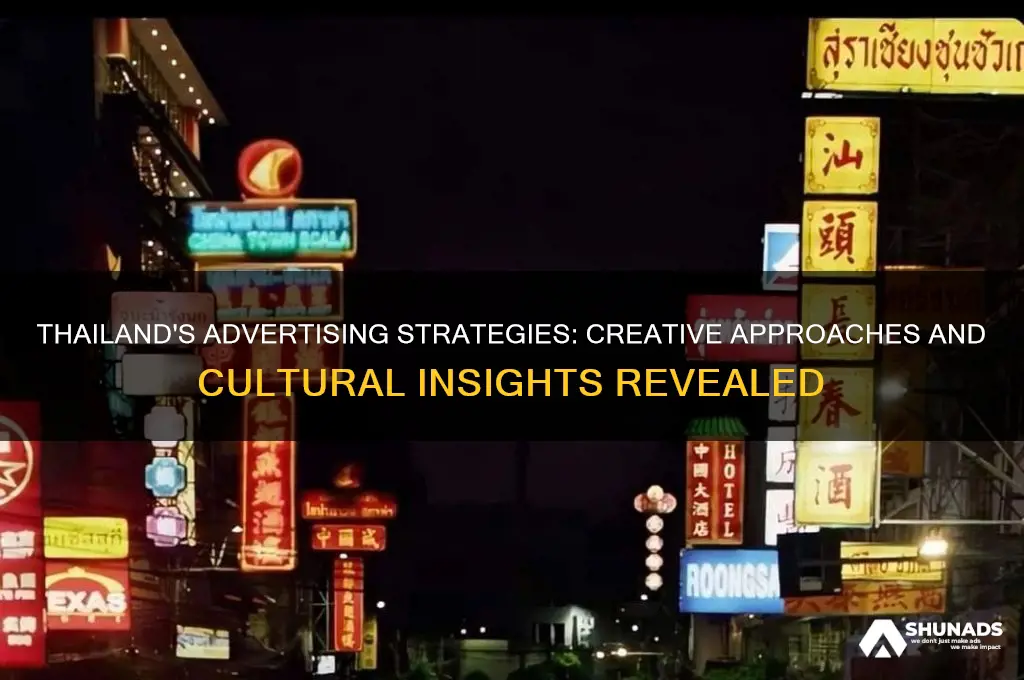how do thailand companies advertise
