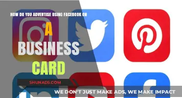 Boost Your Business: Facebook Advertising Tips for Business Cards