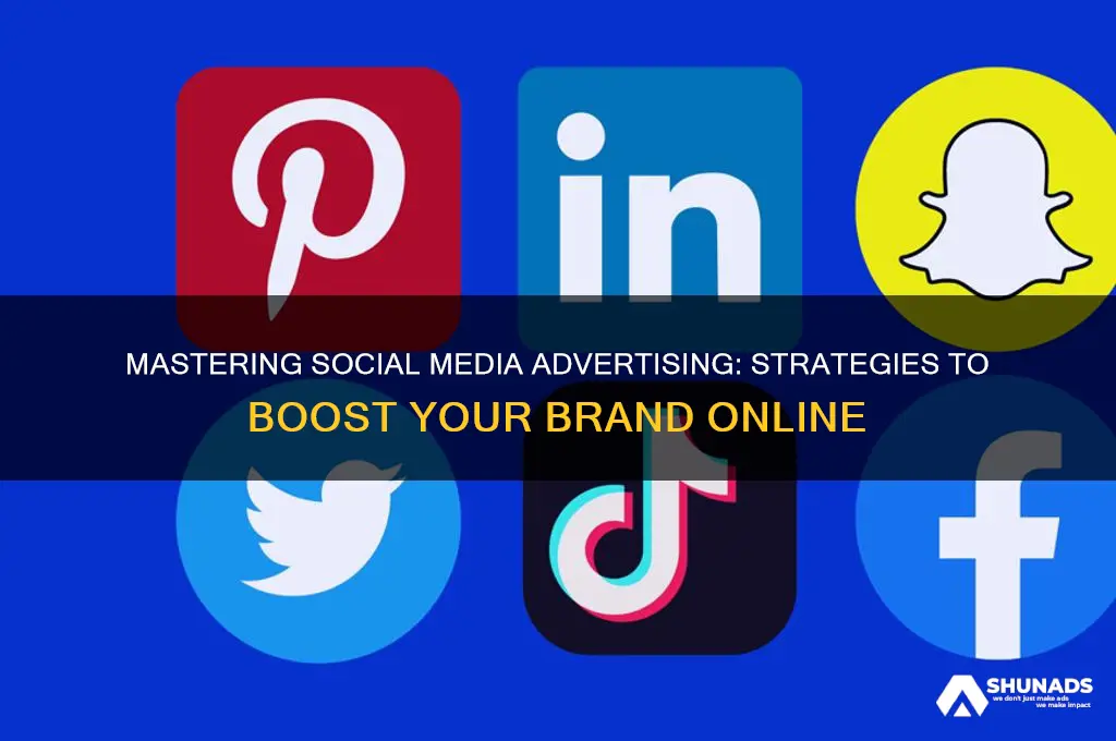 how do you advertise using social media