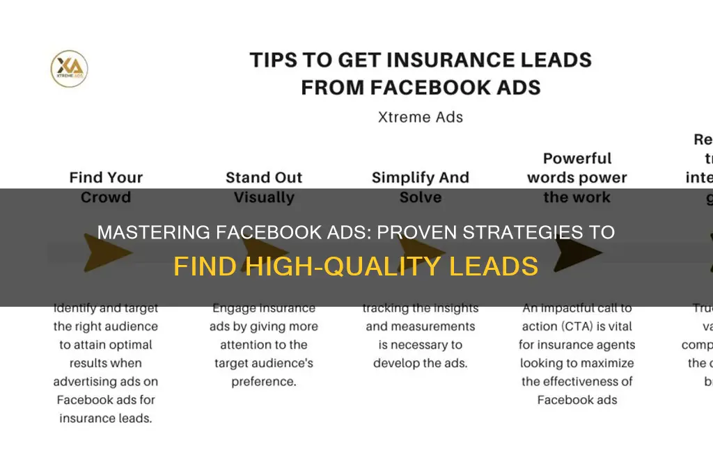 how do you find your leads on facebook advertising