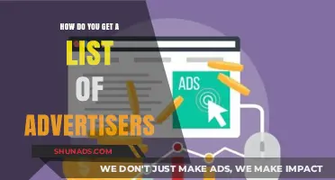 Discovering Advertisers: A Step-by-Step Guide to Obtaining Advertiser Lists