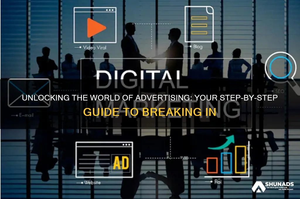 how do you get into advertising