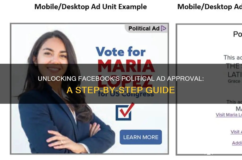 how do you get political advertising status on facebook