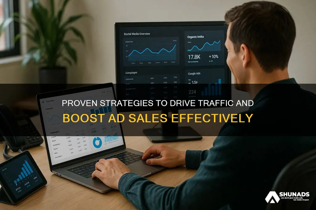 how do you get traffic for sell advertising