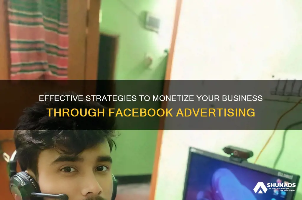 how do you make money advertising on facebook