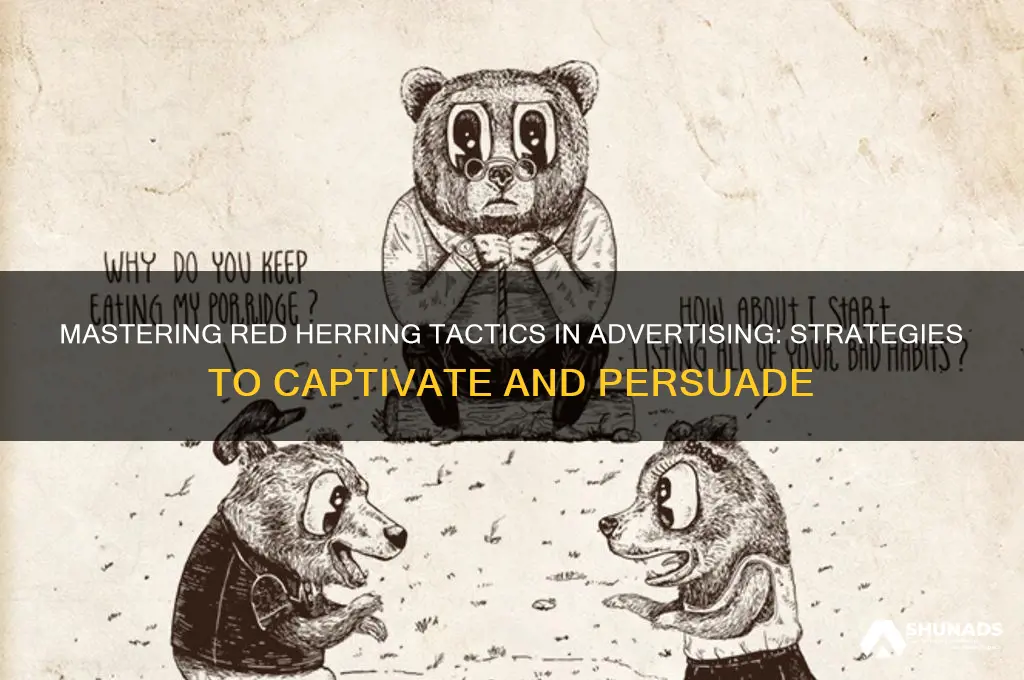how do you use red herring in advertisments