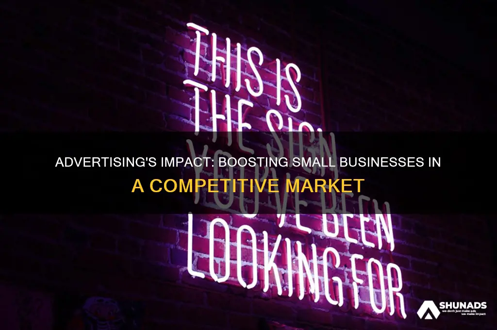 how does advertising affect the small business