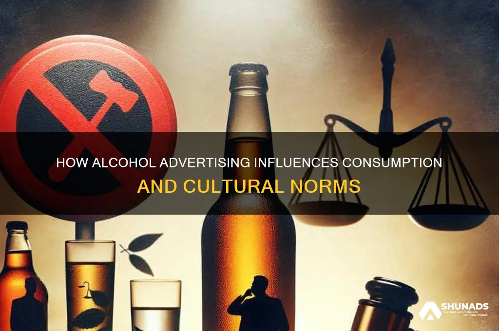 how does advertising encourage use of alcohol