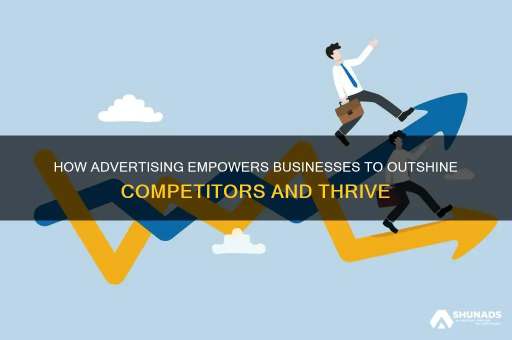 how does advertising help businesses compete