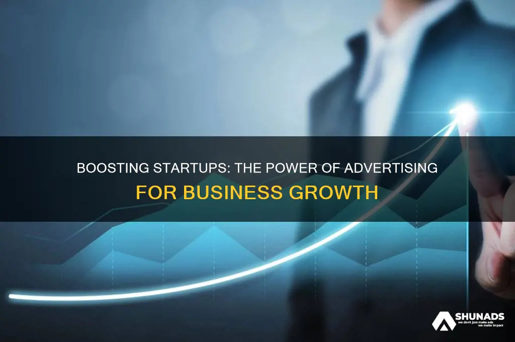 how does advertising help the startup of a business