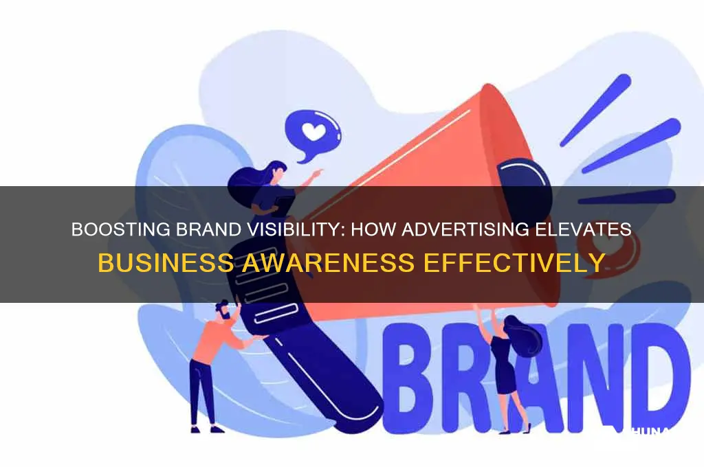 how does advertising promotes business awareness